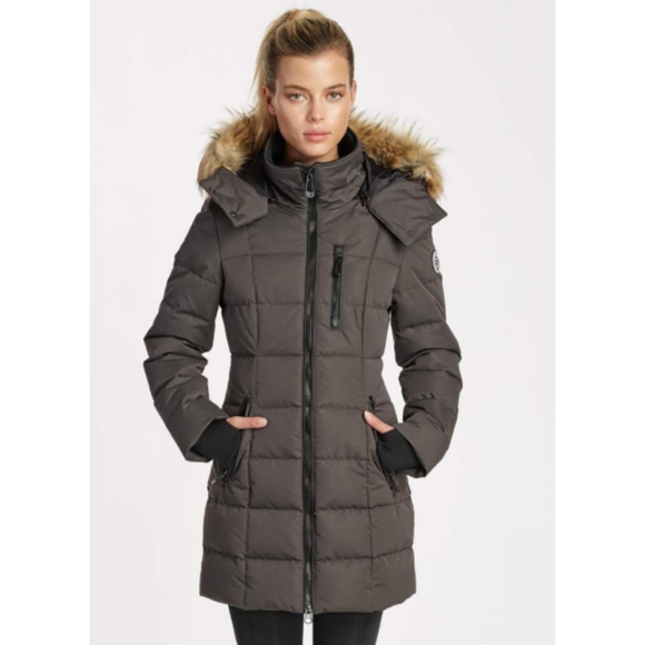 Noize vegan puffer coat